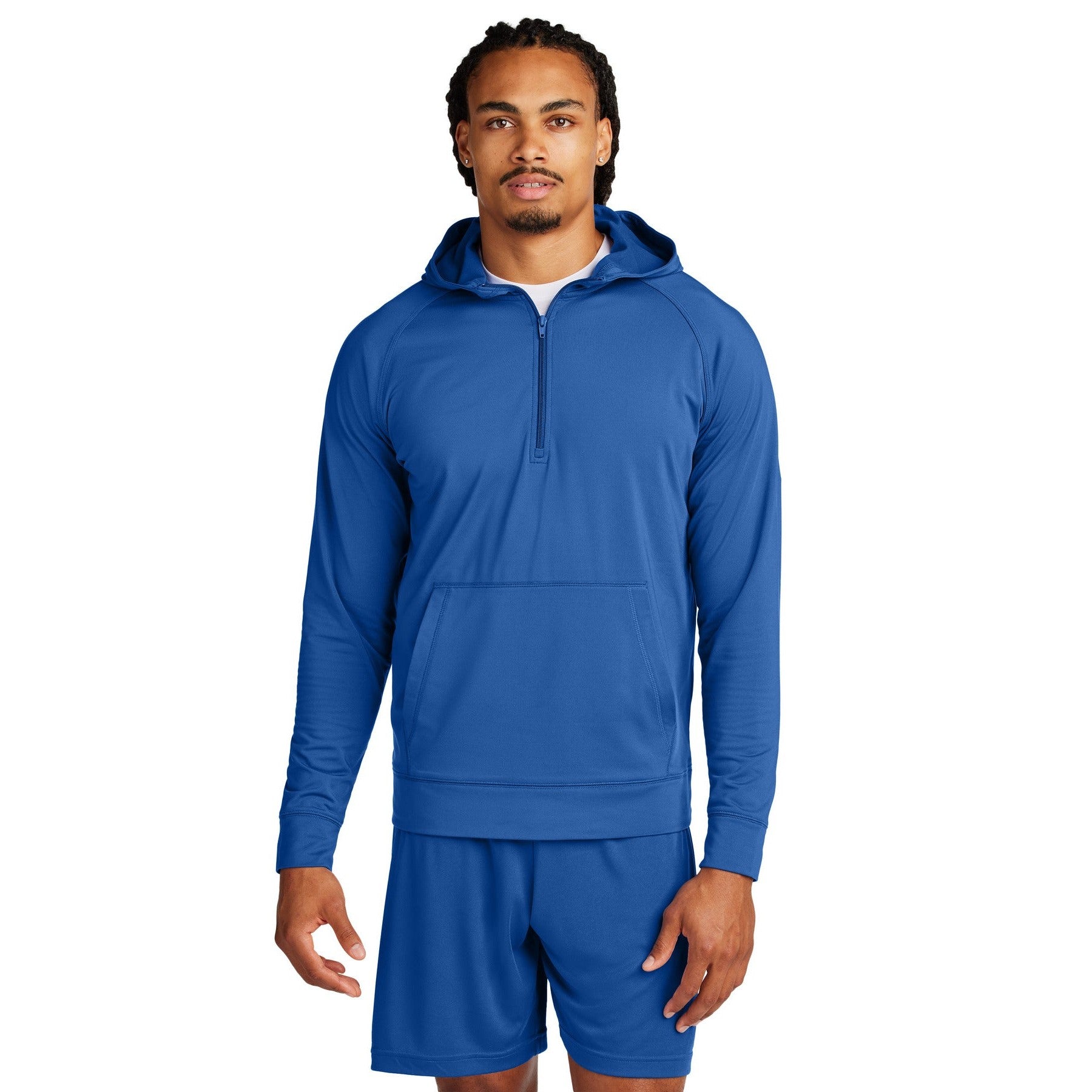Sport-Tek-Sport-Tek® Sport-Wick® Stretch 1/2-Zip Hoodie ST856-MedTech-5